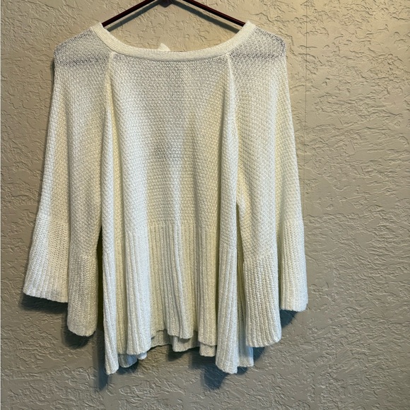 Vici Sweaters - Vici Cream Knit Women's Poncho